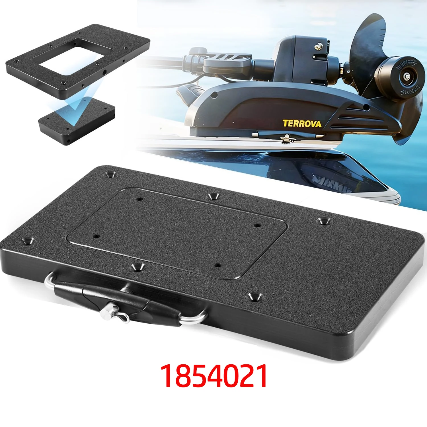 

Quick Release Bracket 1854021,MKA-21 for Terrova, Ulterra, PowerDrive/V2 / Pontoon, Deckhand 40, Riptide ST SP Trolling Motor