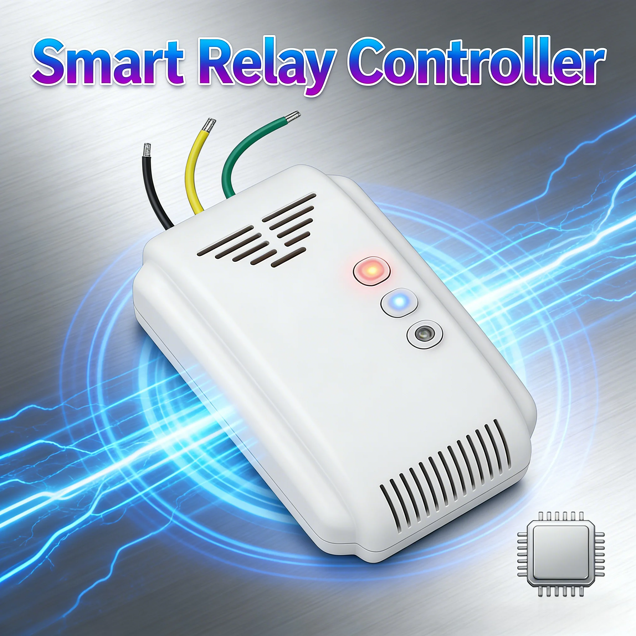 

Детектор утечки газа 85 дБ, 12 В, настенное крепление с автоматическим сбросом, релейный выход COM/NO/NC для безопасности