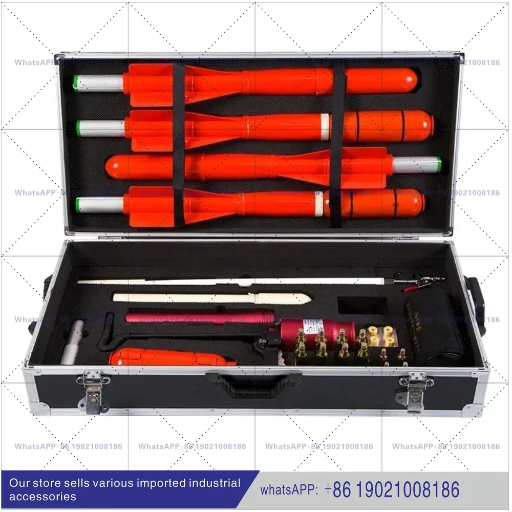 Portable life-saving thrower for water rescue, long-distance rope thrower for firefighting, pneumatic gun for lifeline thrower
