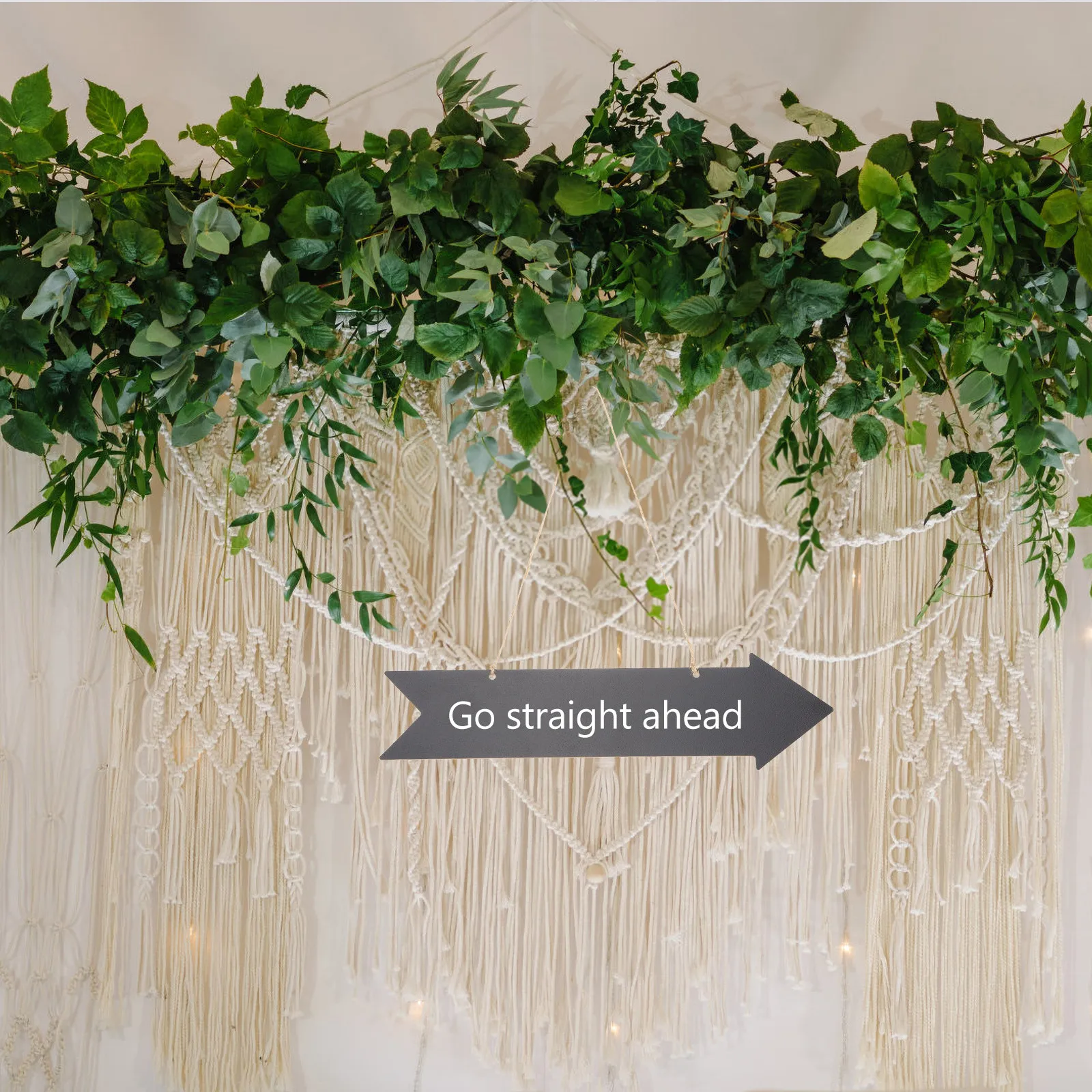 6Pcs Blank Arrow Direction Signs Double Sided Wooden Hanging Sign for Home Office Decor Chalkboard DIY Directional Signage