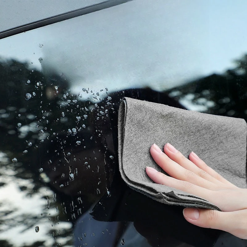 

5pcs Magic Cloth Glass Cloth No Trace No Watermark Cleaning Cloth Cleaning Tool Microfiber Rag Quickly Clean Towels Scouring Pad