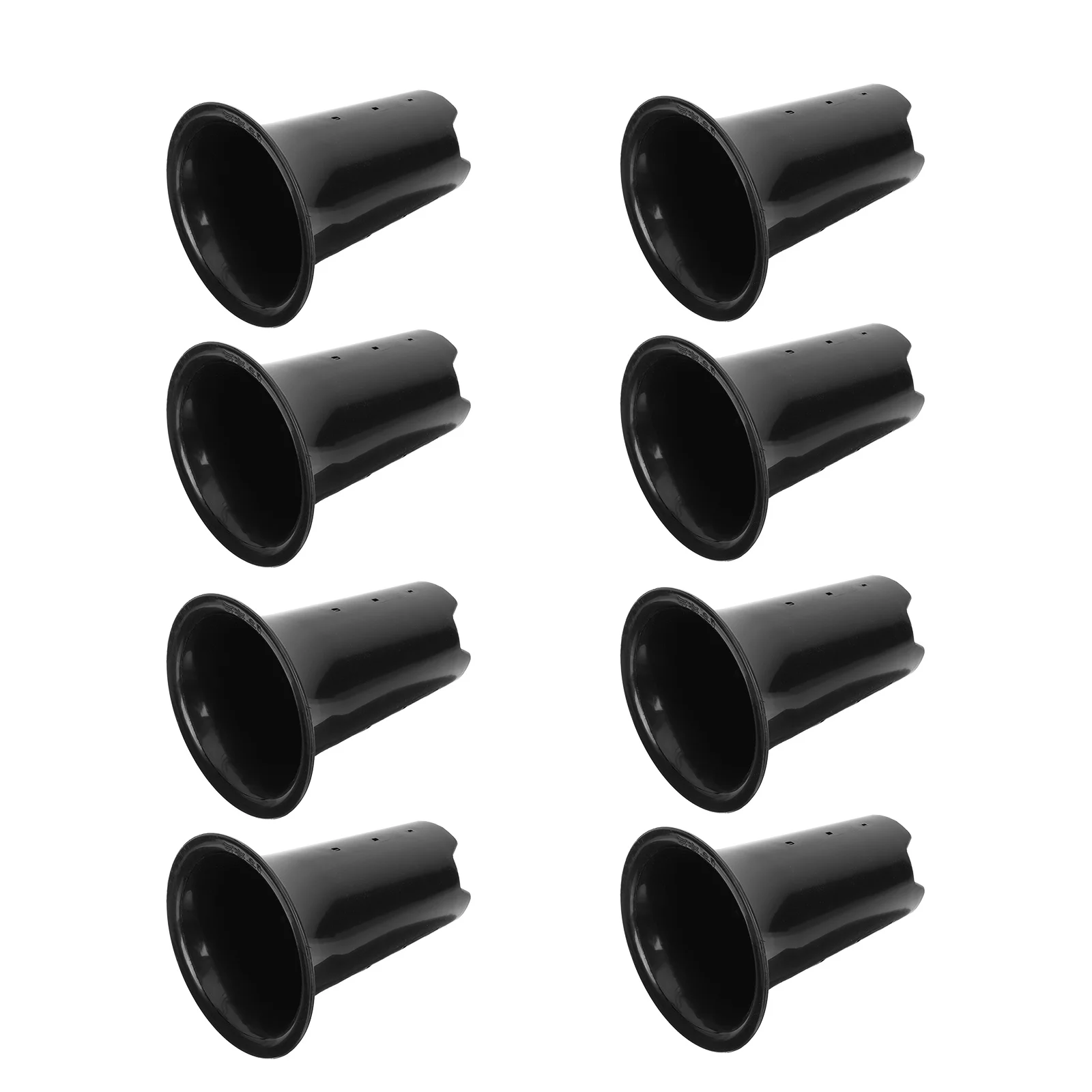 8 قطعة أواني الأوركيد البلاستيكية تنفس أواني الزهور التحكم في الجذر حاويات الحضانة للنباتات الداخلية ديكور حديقة المنزل