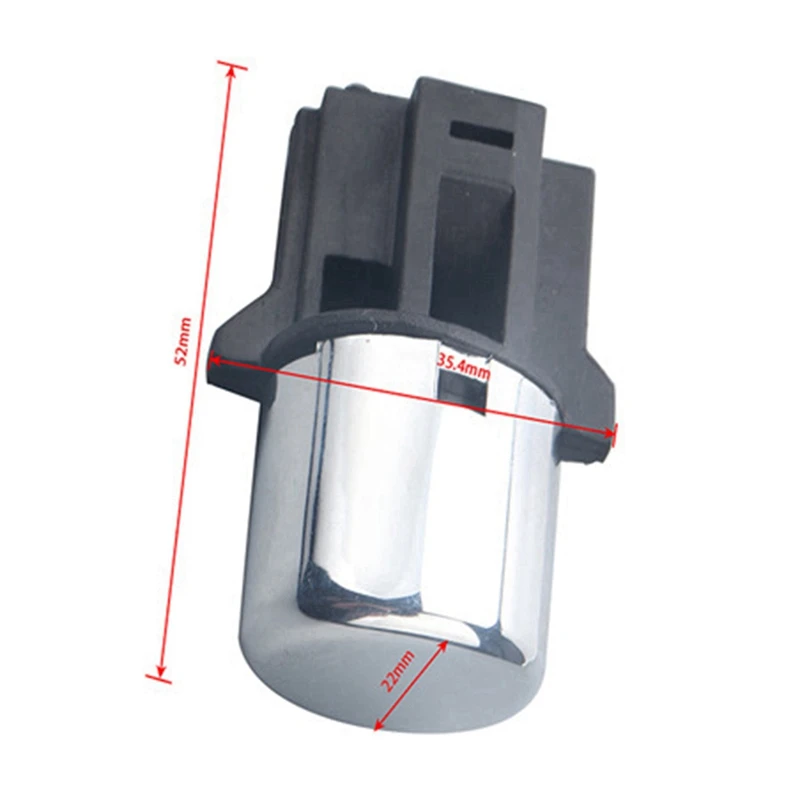 혼다 어코드 2003-2005 시프터 핸들 시프트 단추 손잡이 수리 키트, 54133-SDA-A01 54132SDAA01, 4X