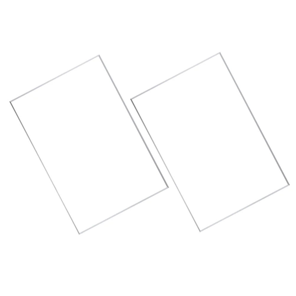 

2Pcs Paint Mixing Trays Acrylic Color Palettes Multi-Functional Smooth Surface for Watercolor Gouache Oil Art Supplies Easy