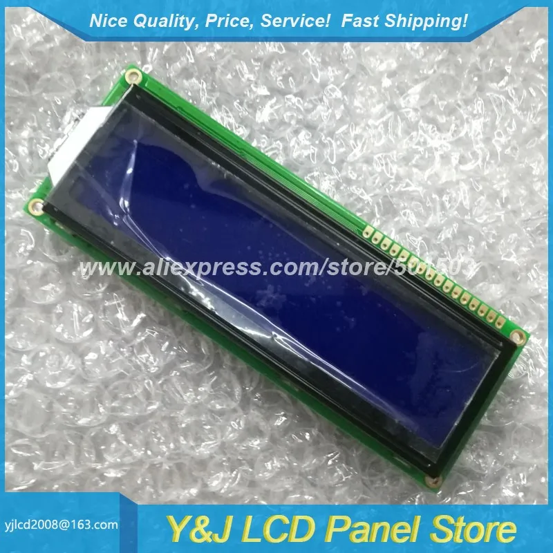 New Compatible GDM16032C LCD Display Modules 16032 Character Blue Backlight for Electronic Projects