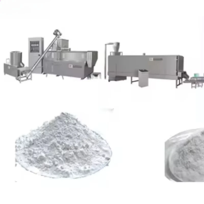 High Quality and Good Feedback Modified Dasheen Potato Cassave Starch Extruder Machine Cassava Starch Production Line