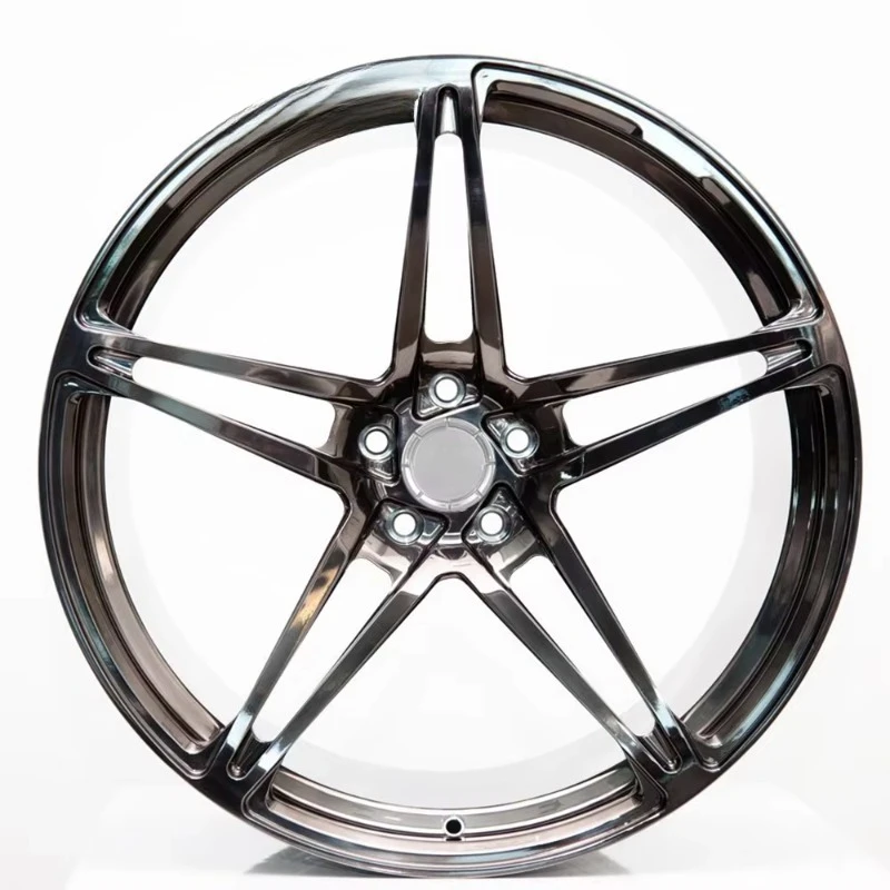 Forged 20-22 Inch Staggered Alloy Wheels Black Red Performance Car Rims 5x114.3 Wheel Hubs Fit for GT Series Models
