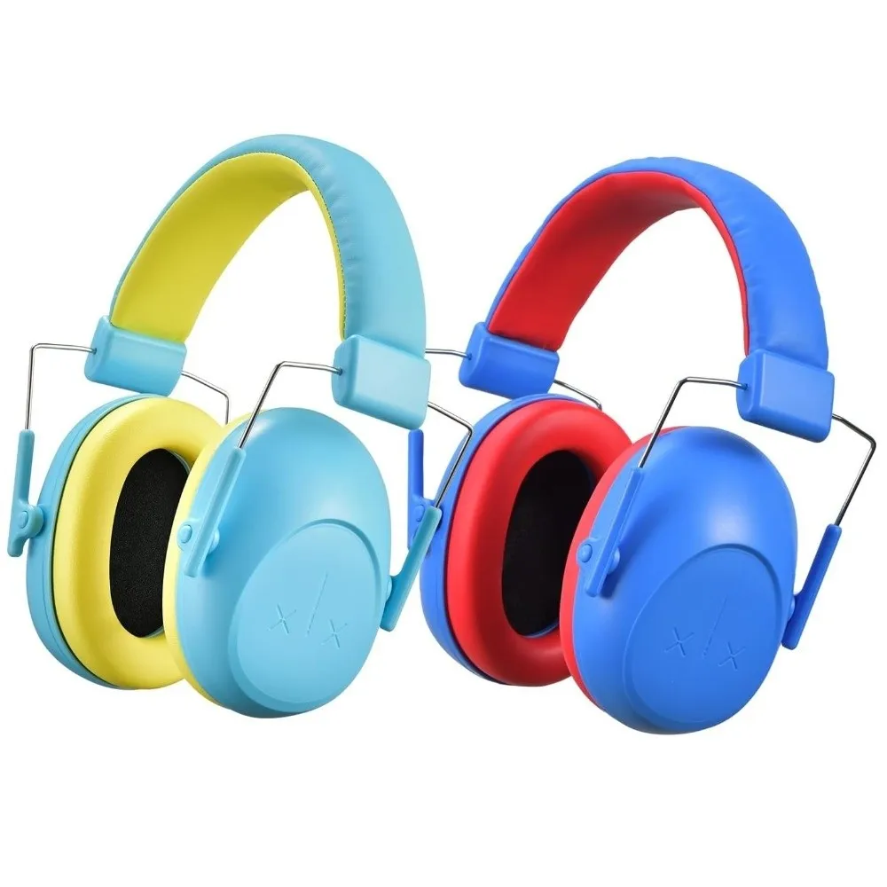 

Foldable Children's Soundproof Earmuffs Ear Protection Noise Reduction Noise Cancelling Headphones Adjustable Noise Prevention