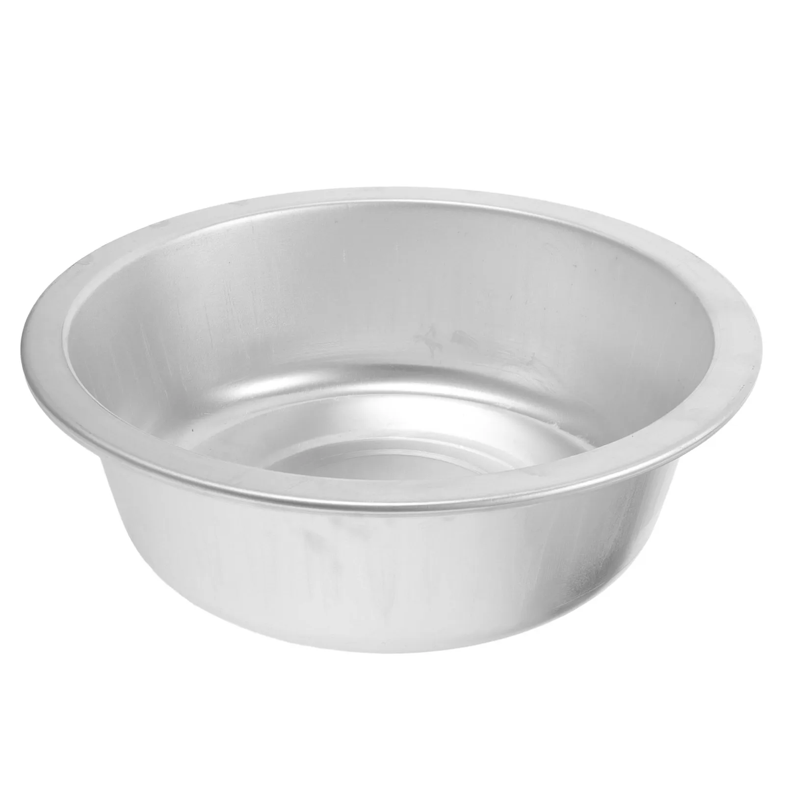 

Thickened Aluminum Mixing Basin Traditional Style Large Capacity Round Metal Wash Basin Deep Household Vegetable Rice Fruit