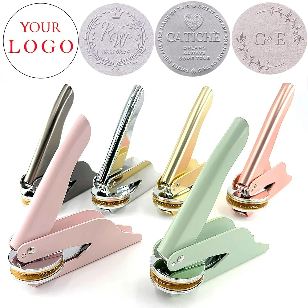 

Personalized Embossing Stamp Service | Custom Seals for Weddings, Library Books, Envelope Party Invitations & More