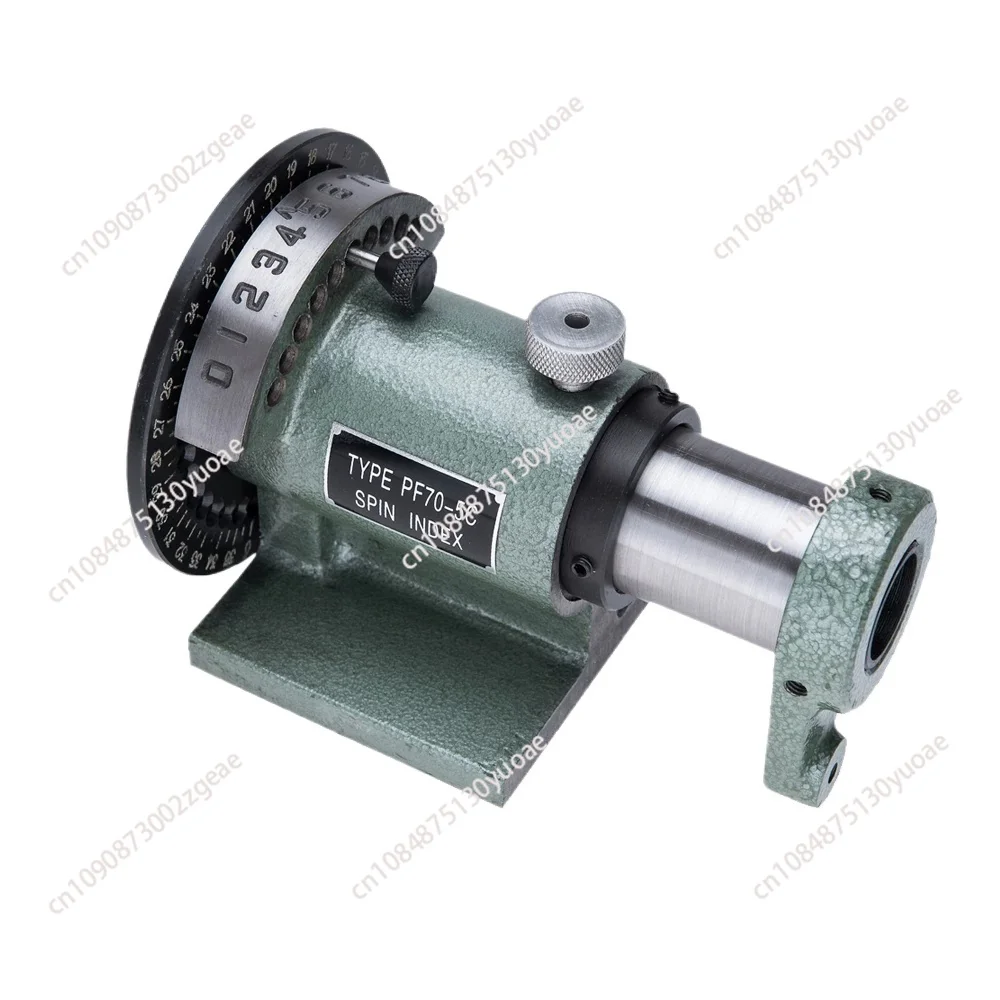 PF70-5C Simple Indexing Head Fast Aliquot Drilling and Milling Machine Can Be Connected To Chuck