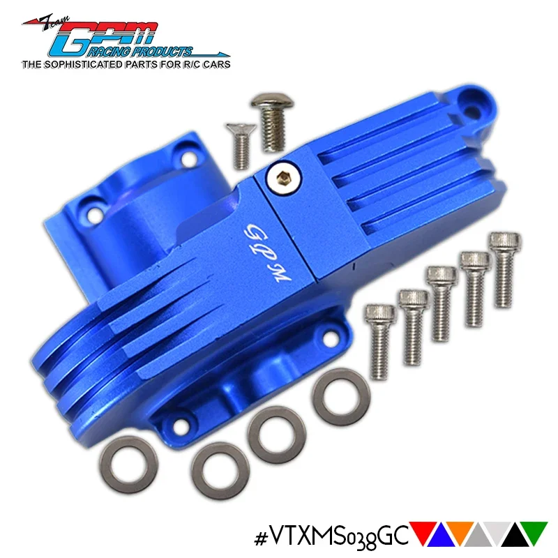 GPM سبيكة معدنية غطاء الترس الرئيسي حماية ل TRAXXAS 1/10 MAXX شاحنة وحش 89076-4 RC جزء السيارة