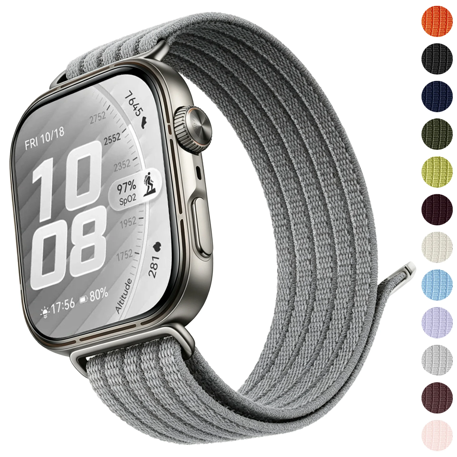 Sport Loop Velcro - Официальный нейлоновый ремешок 1:1 для Huawei