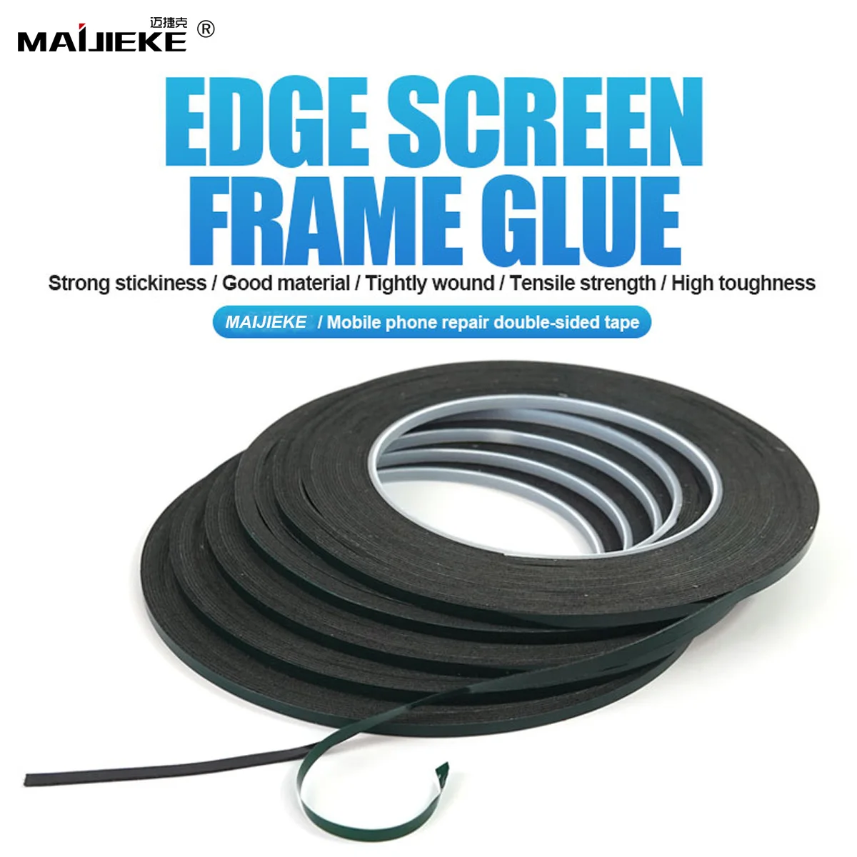 2 шт./лот, 2 мм, 3 мм, 5 мм, клей для рамки экрана для iPhone, планшетного компьютера, ремонт электроприборов, зеленая пена, двусторонняя лента 2 шт./лот, 2 мм, 3 мм, 5 мм, клей для рамки экрана для iPhone, планшетного компьютера, ремонт электроприборов, зеленая пена, двусторонняя лента