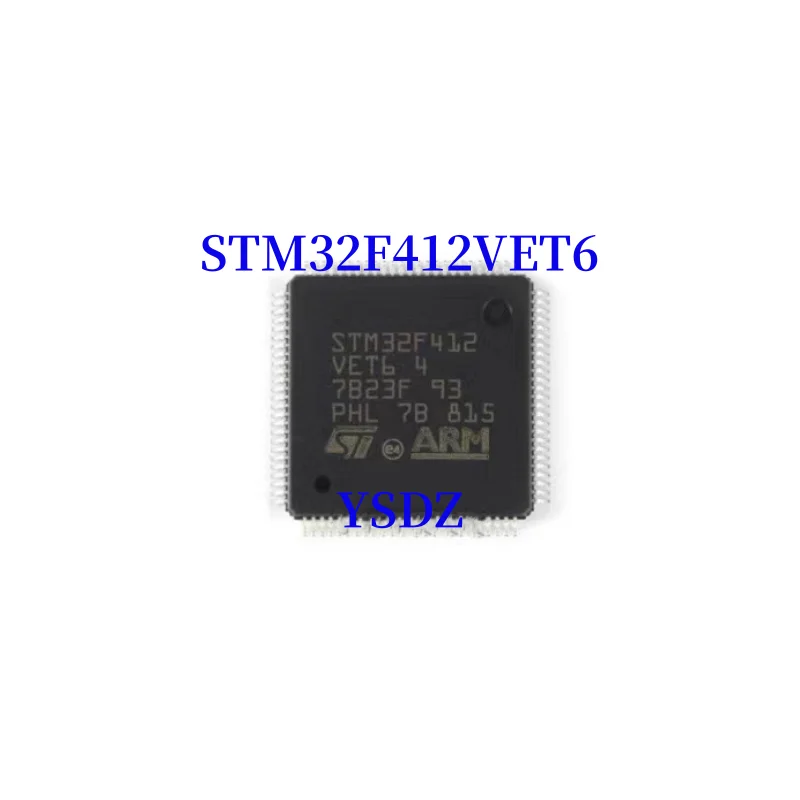 1~20PCS/LOT STM32F412VET6 STM32F412 VET6 LQFP100 100% New Spot stock