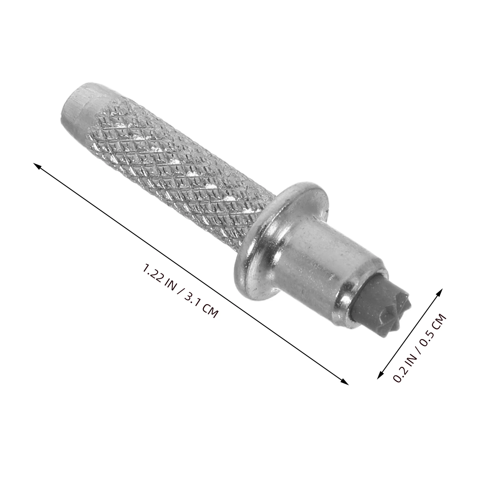 10 قطعة عصا الرحلات استبدال نصائح التنغستن الصلب قضيب نصائح لتسلق الجبال التنزه Alpenstock القطب قضيب تلميح للتسلق #3
