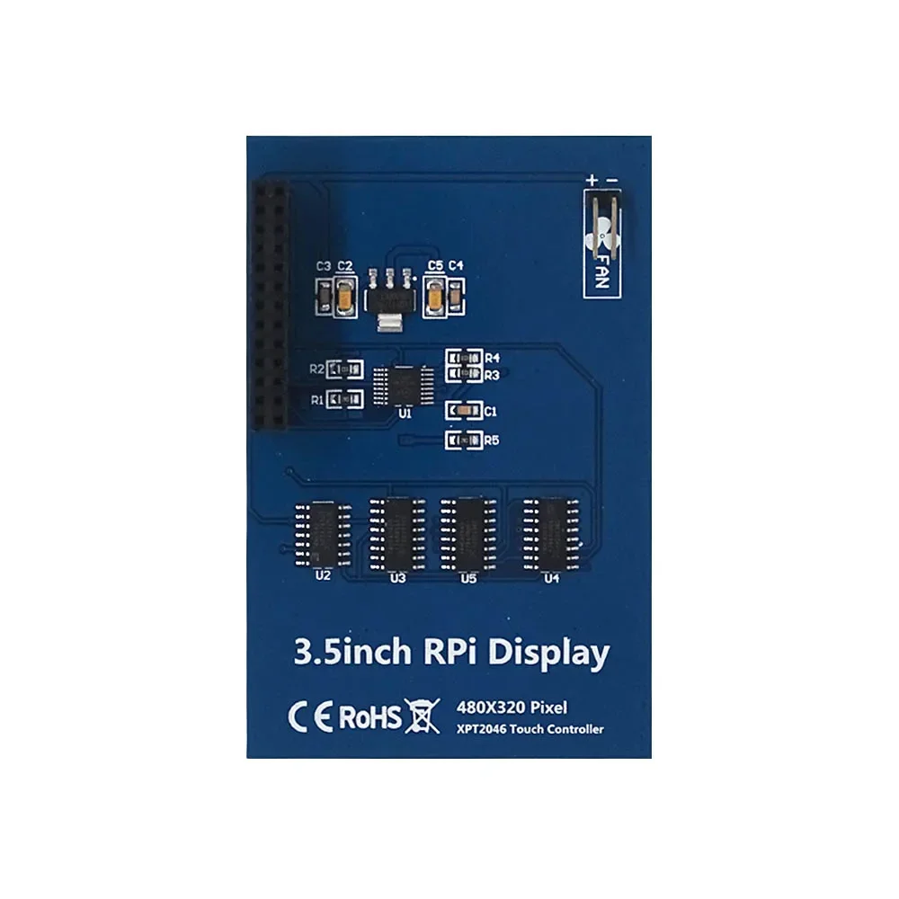 ปาก LCD TFT 3.5นิ้วสำหรับ Raspberry Pi 2รุ่น B & RPI b/ 3