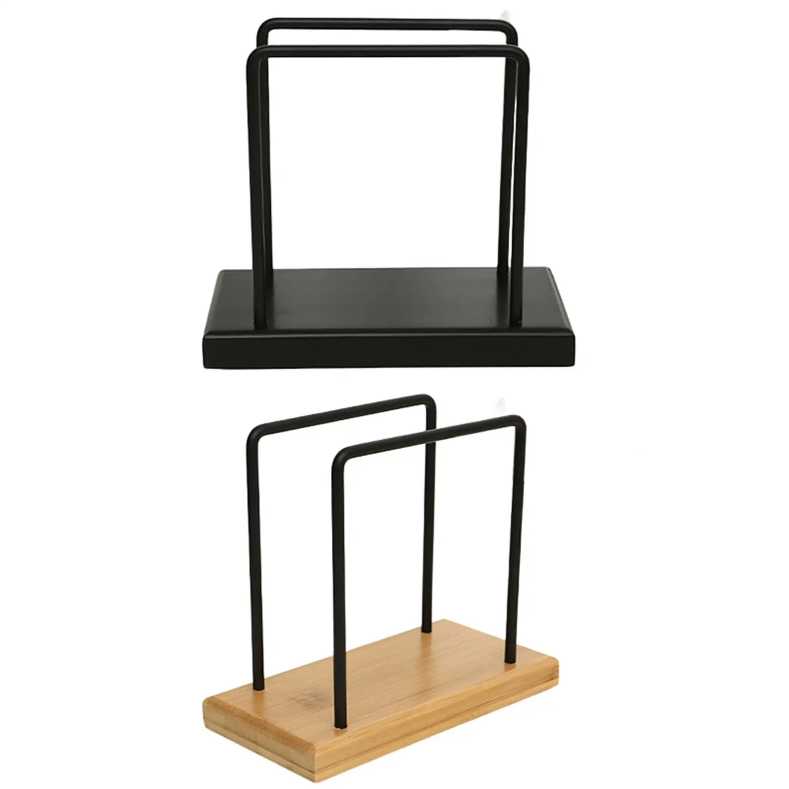 Napkin Holder Metal for Dining Table Wooden Base Tissue Dispenser Stand for Dining Room Cafe Countertop Restaurant Decoration