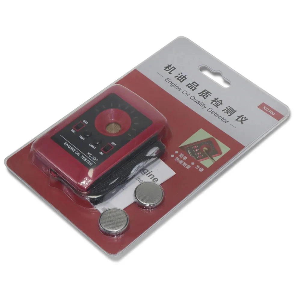 XC300 Type Of Oil Detector Gasoline And Diesel Analyzer LED Digital Automotive Oil Quality Detector Engine Tester Combustion