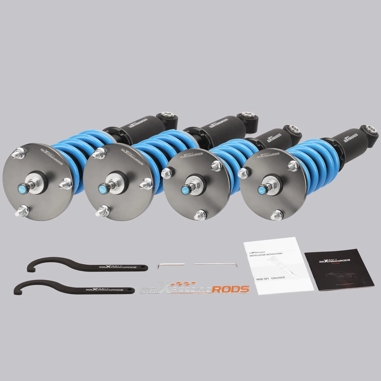 طقم تعليق خفض كويلوفيرز 24 طريقة لتعليق لفائف لكزس LS430 UCF40 01-06 T6