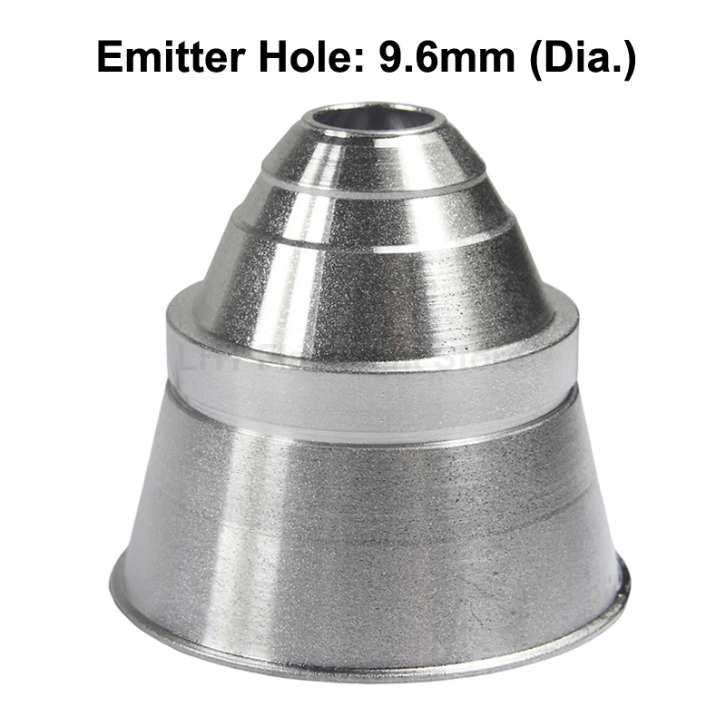 43.5mm (D) x 40mm (H) SMO Aluminum Reflector Flashlight DIY Lamp Cup OEM