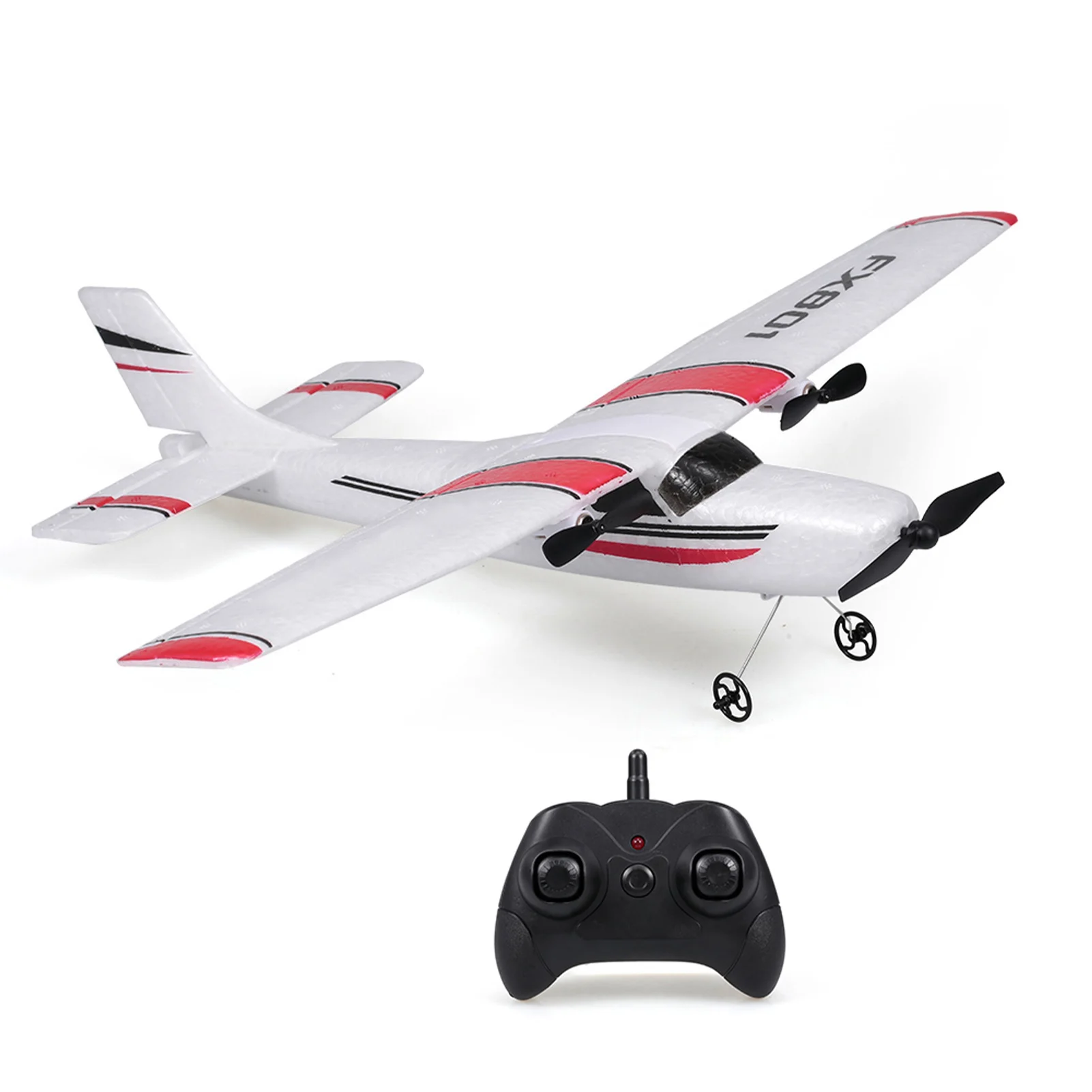 FX801 Airplane 2.4GHz 2CH RC Airplane Aircraft Outdoor Flight Toys for Kids Boys