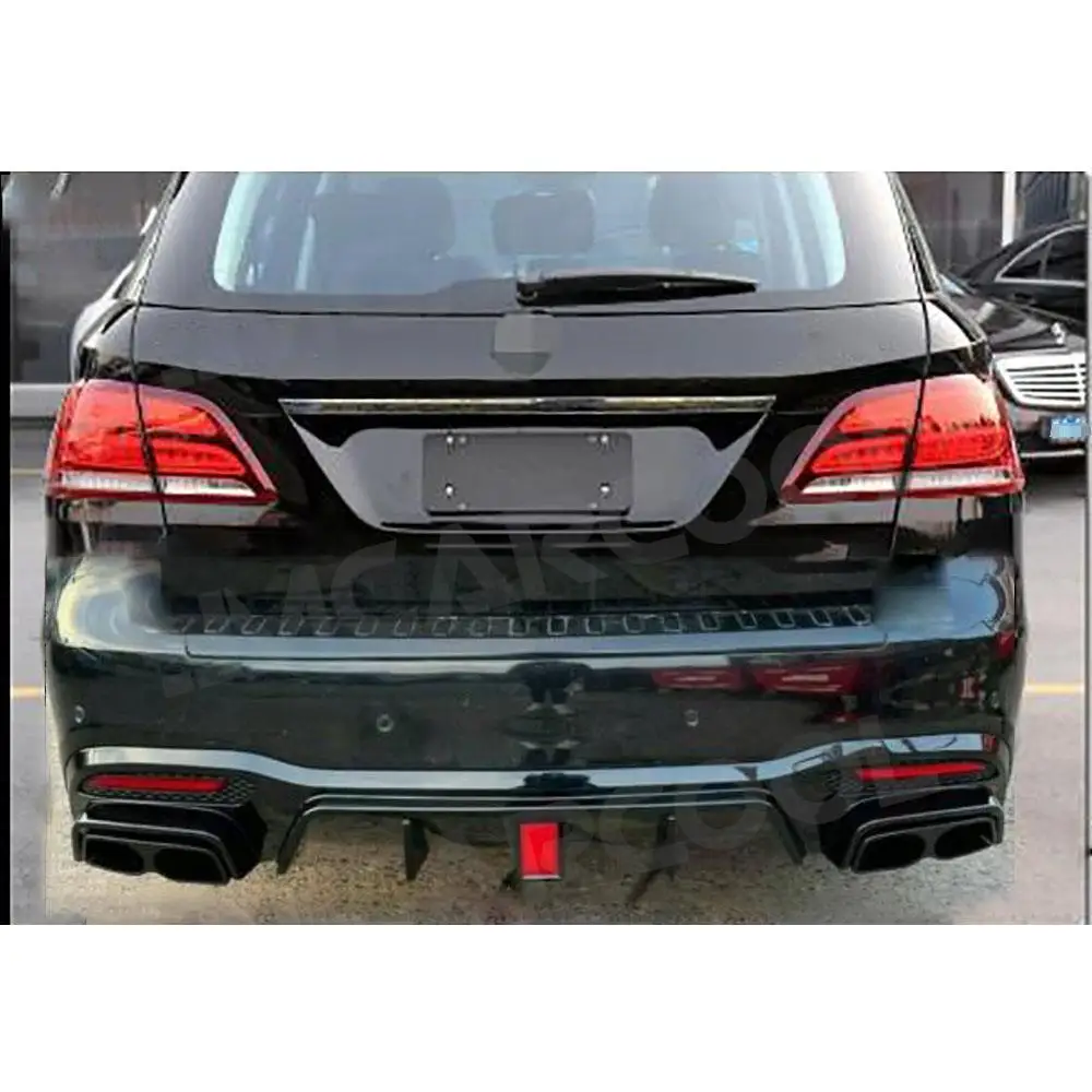 

JMCARCOOL Auto Rear Bumper Diffuser Exhaust Tips For Benz GLE GLS Class W166 X166 GLE 450 GLE63 AMG Sport SUV 2015-2019