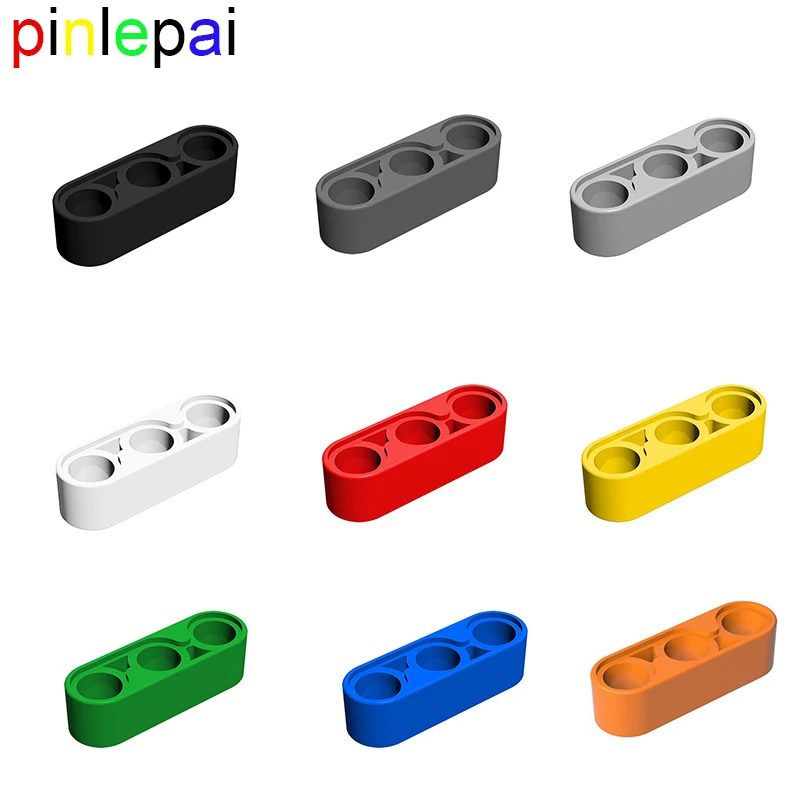 Pinlepai Bricks 32523 Liftarm 1x3 Technical Brick Hole Beam Particle Building Blocks Moc Block Parts Particles Toys For Children