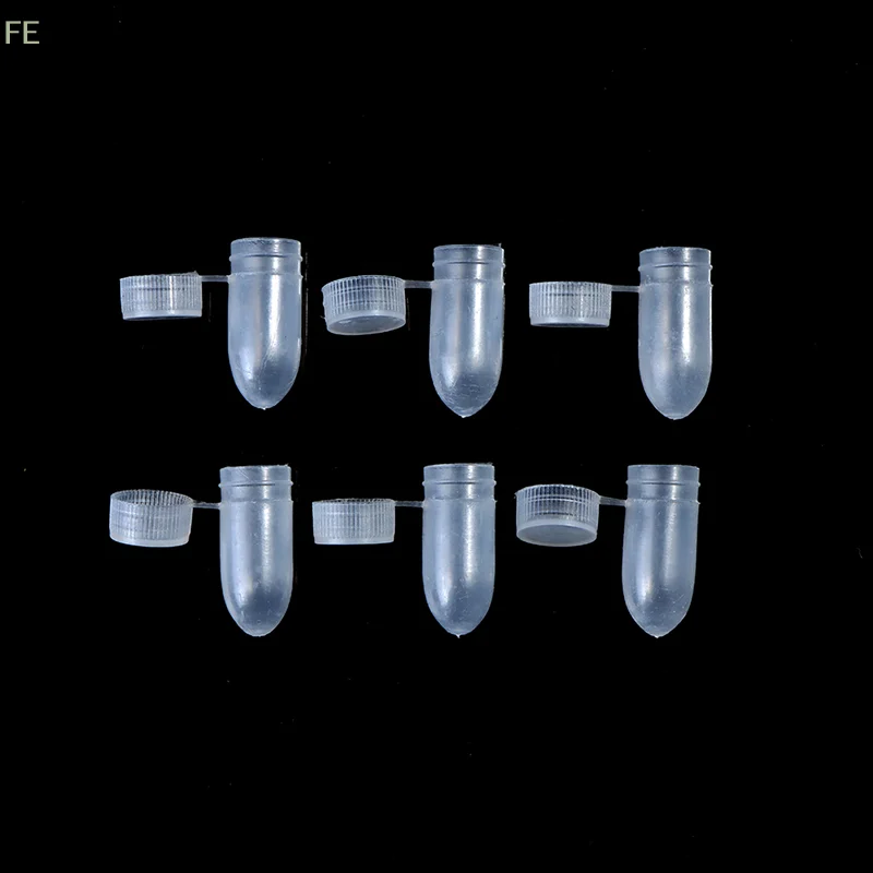 

[FE] 100 Pcs Portable Flip Lid Transparent Capsule Storage Containers Pill Box Holder