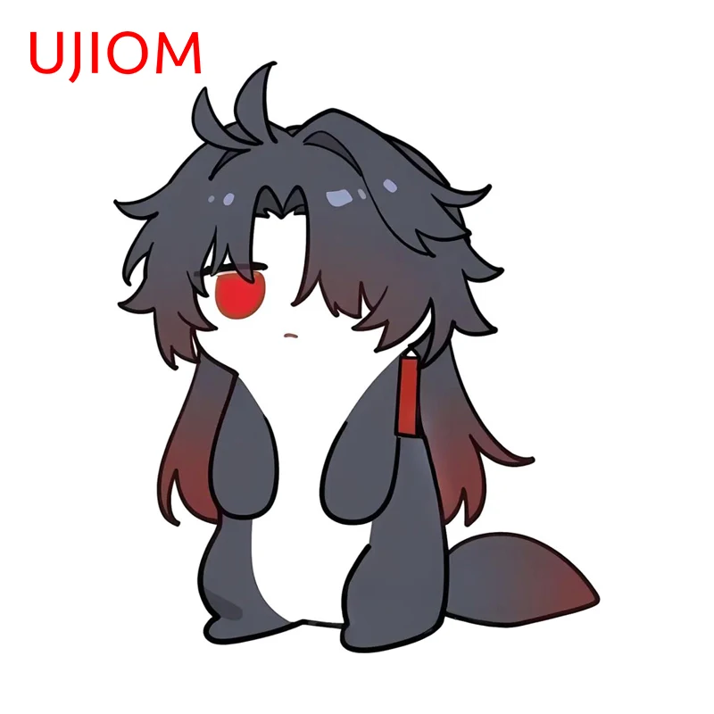 UJIOM Honkai Star Rail Wall Stickerssuper Cute Anime Loli Window Door Toolbox Decals Sunscreen Room Decoration Wallpapers