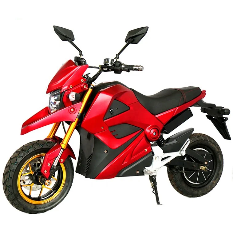CE Electric Off-Road Motorcycle with Brushless 60V/72V 20AH Battery Long Distance Electric Scooter
