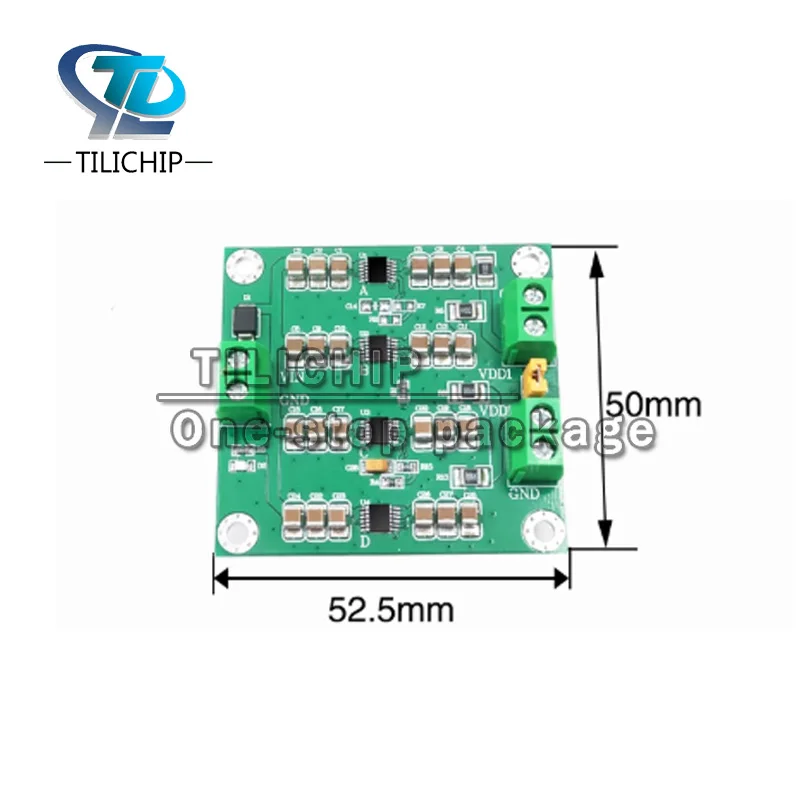 LT3045 positive voltage power module, a four-piece parallel low-noise linear power RF power module