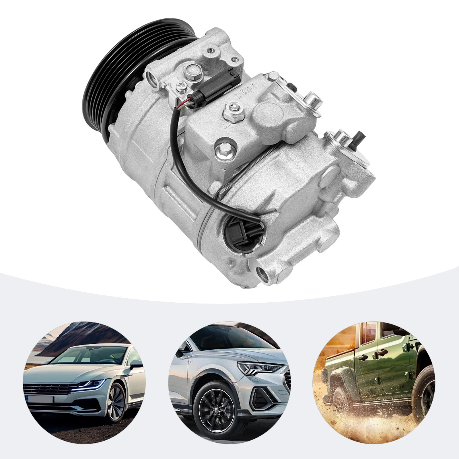 

Компрессор кондиционера с прямой посадкой для BMW 325i 328i 330i 525i 528i 530i M3 M5 M6 Z4, замена OEM 7SEU16C и CO 11049C 2006-2013 гг.