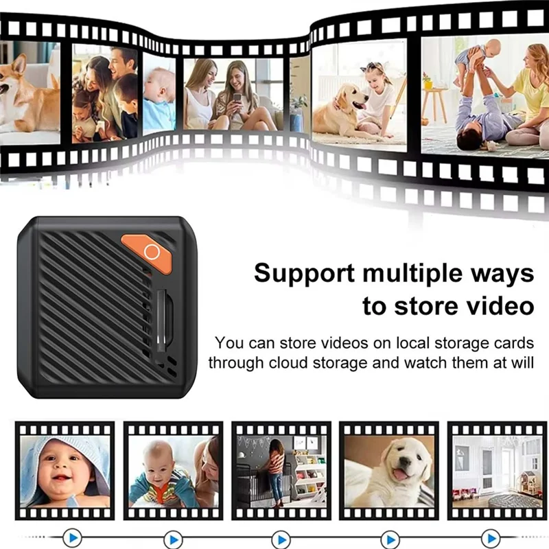 DIGIT-Night Vision 1080P HD Wifi Camera Motion Detection Surveillance Camcorder Security Protection Loop Recording Cam