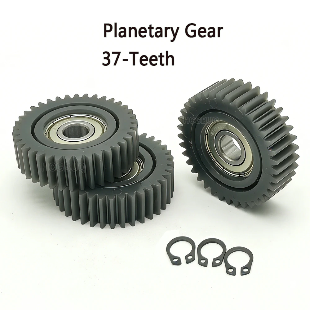 

39x11mm E-Bike Gear 37T Planetary Gears with 608Z Bearings for Folding Bicycle 250W 350W Electric Bicycle Hub Motor Nylon Gears