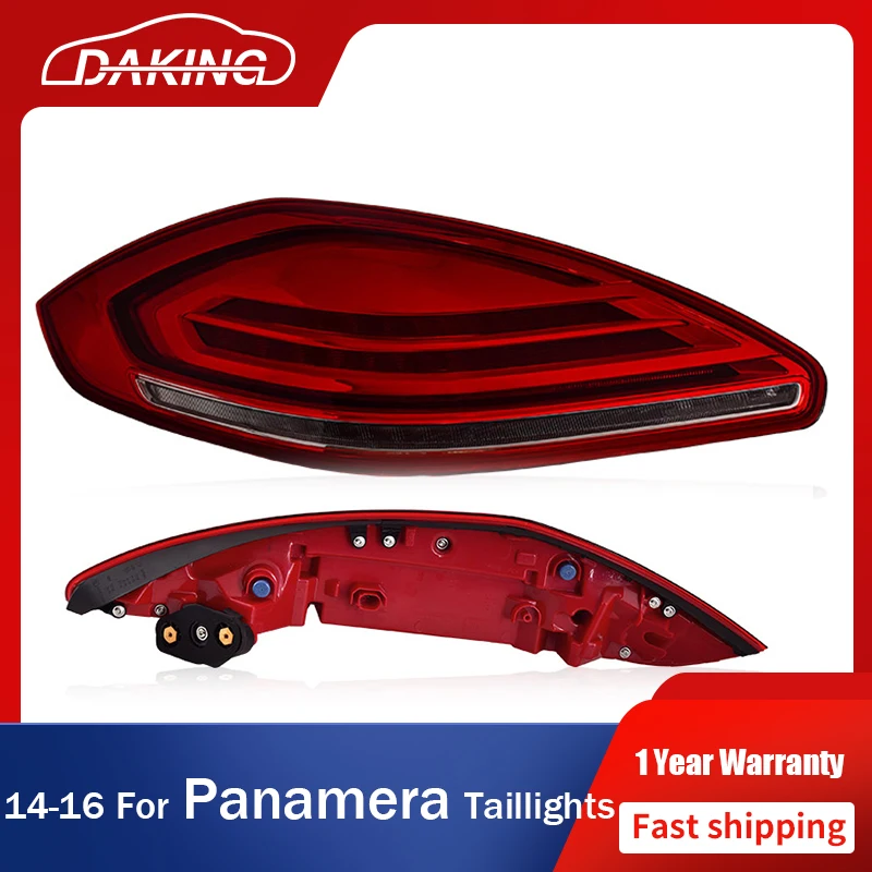 

New Upgraded LED Taillights For Porsche Panamera 970 2014-2016 Tail Light Rear LED DRL Dynamic Turn Signal Lamp Auto Assembly