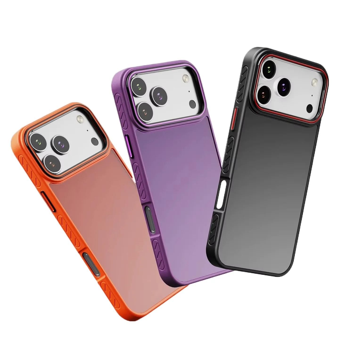 Durchscheinende Silikon-Handyhülle für Apple IPhone 17 Air 16E 16 15 Plus 14 13 12 11 Pro Max XS XR X 7 8 Schutzhülle
