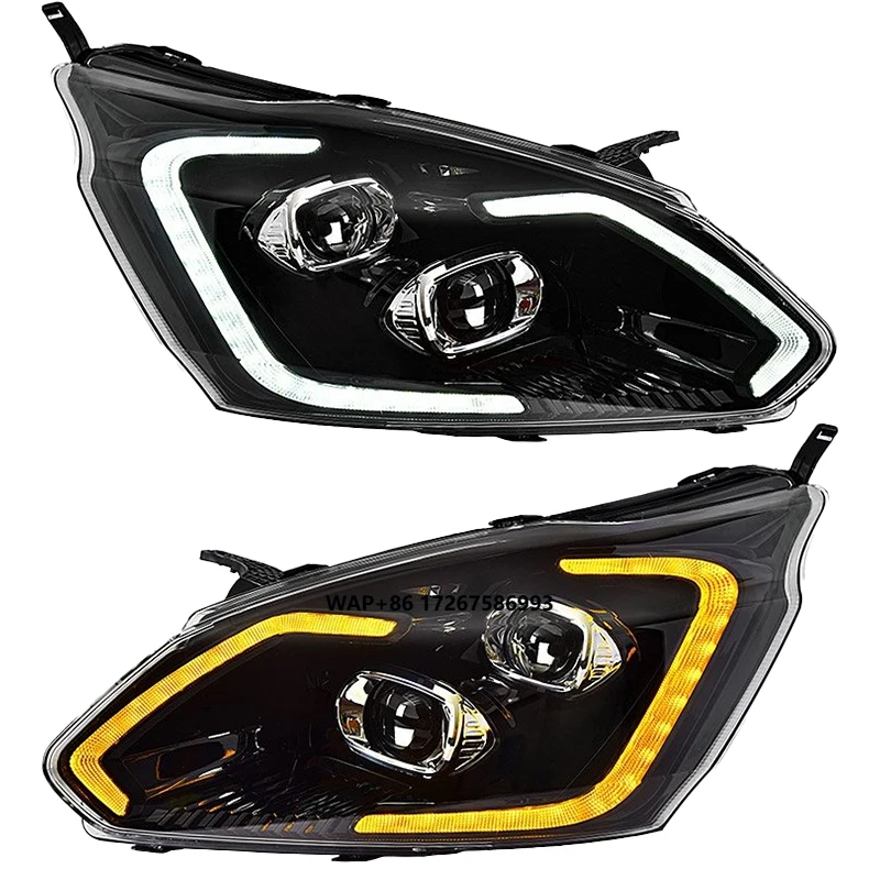 

MJ Plug and Play Headlights for 2016-2022 Ford Tourneo Upgrade Newly Upgraded LED Everest Car Accessories DRL Head Lamp