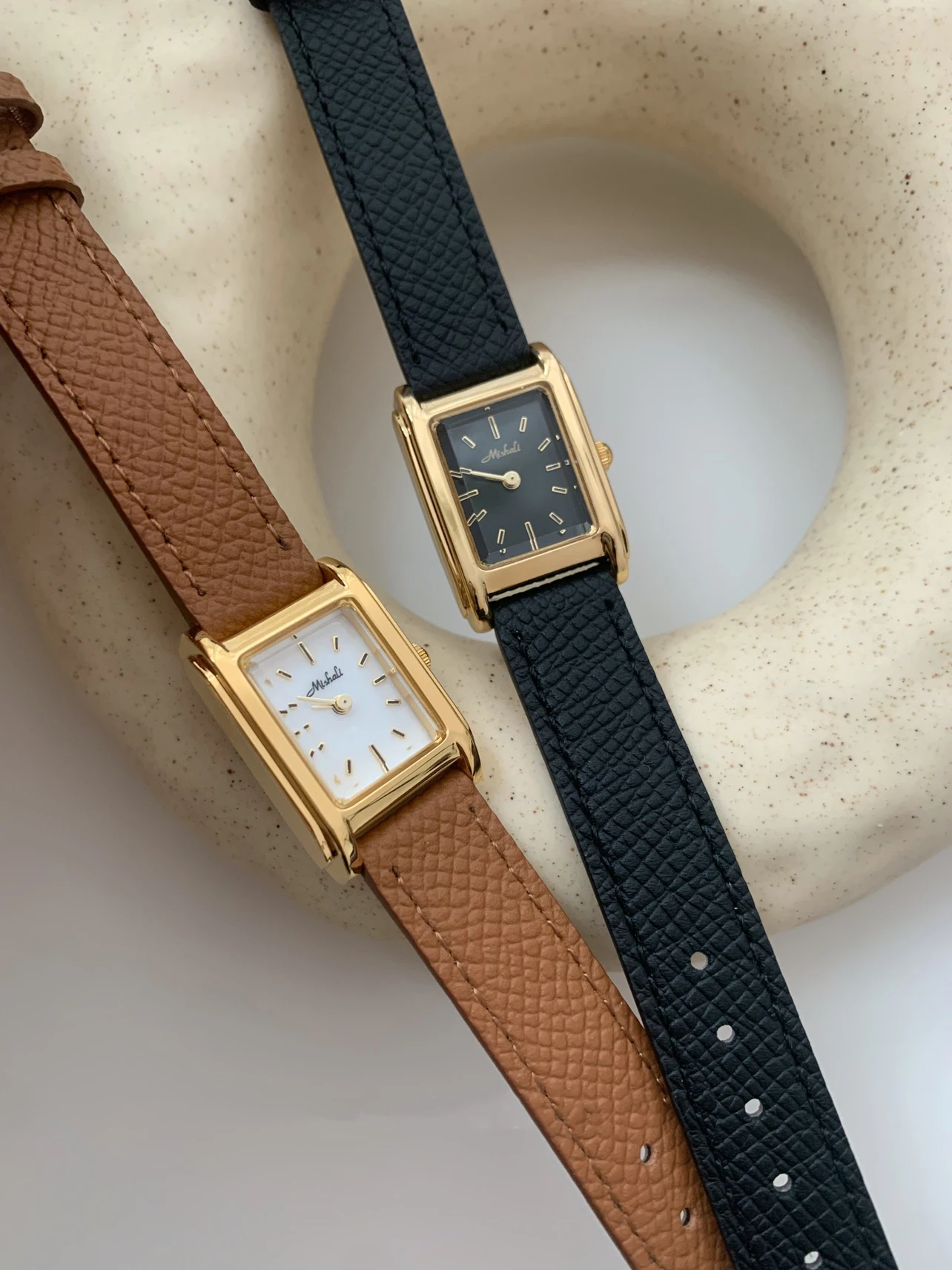 

Fashion Simplicity Temperament square dial belt Watch For women's girl Chain watch strap watch Women's accessories