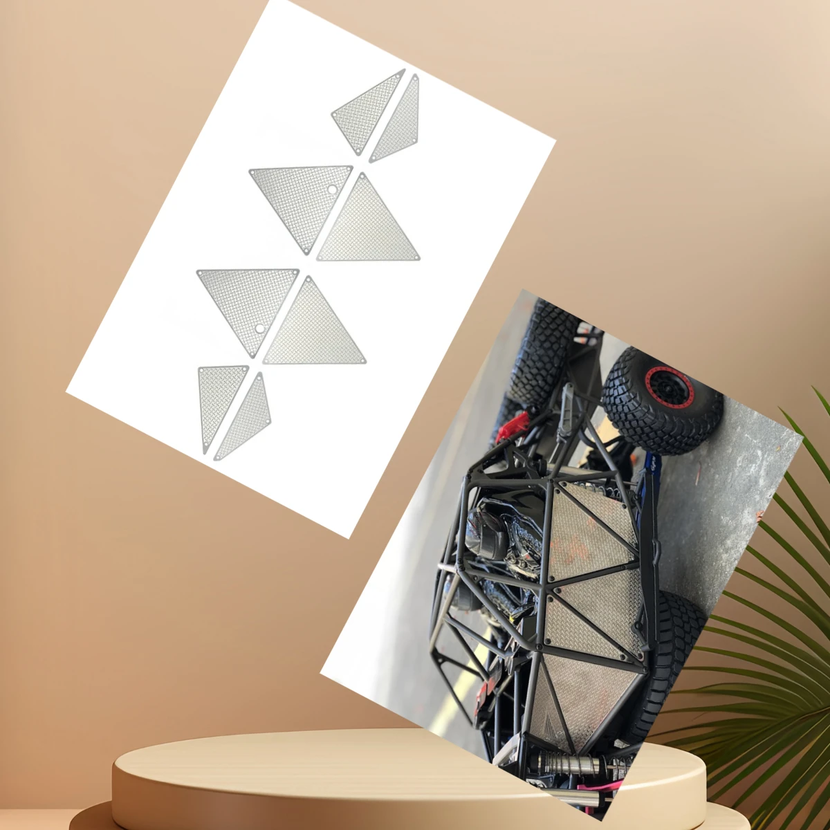 

GPM 1/7 НЕОГРАНИЧЕННАЯ ПАНЕЛЬ ШАССИ DESERT RACER-85076-4 С НЕРЖАВЕЮЩЕЙ СТАЛЬОЙ И ЗАДНЯЯ ТРУБКА ДЛЯ НЕОГРАНИЧЕННОГО DESERT RACER