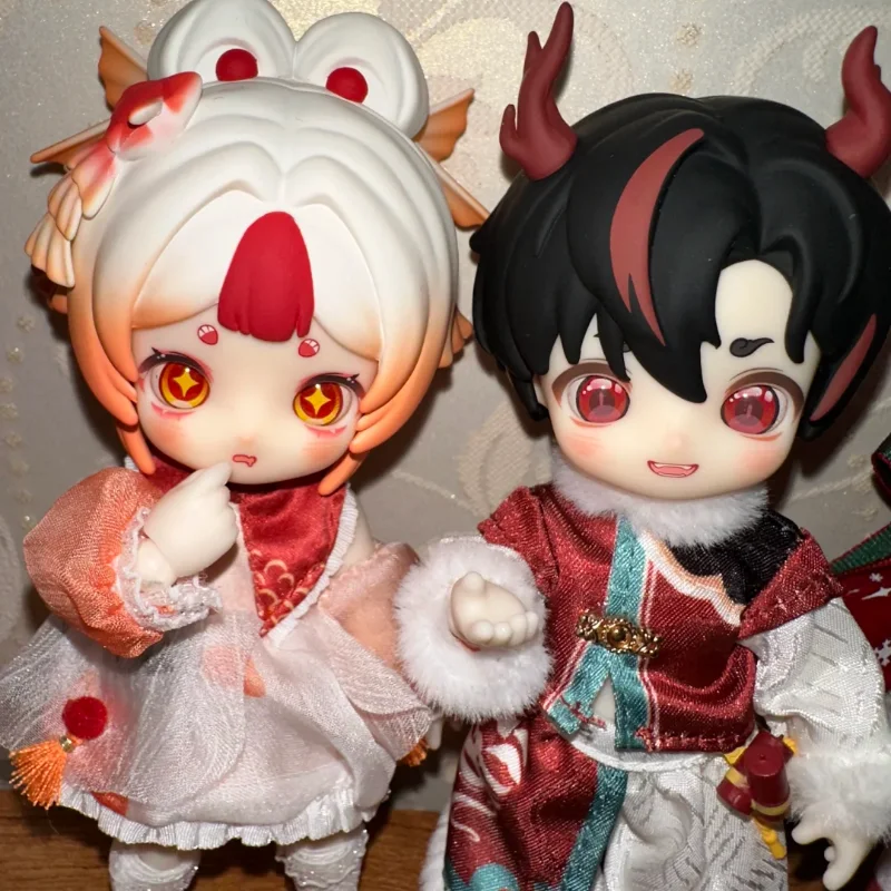 

Оригинальная фигурка Nagi Cub V4 The Happy Excursion Series 1/12 Bjd Blind Box Ob11, подвижная шарнирная фигурка Mystery Box Tide Girl Gift