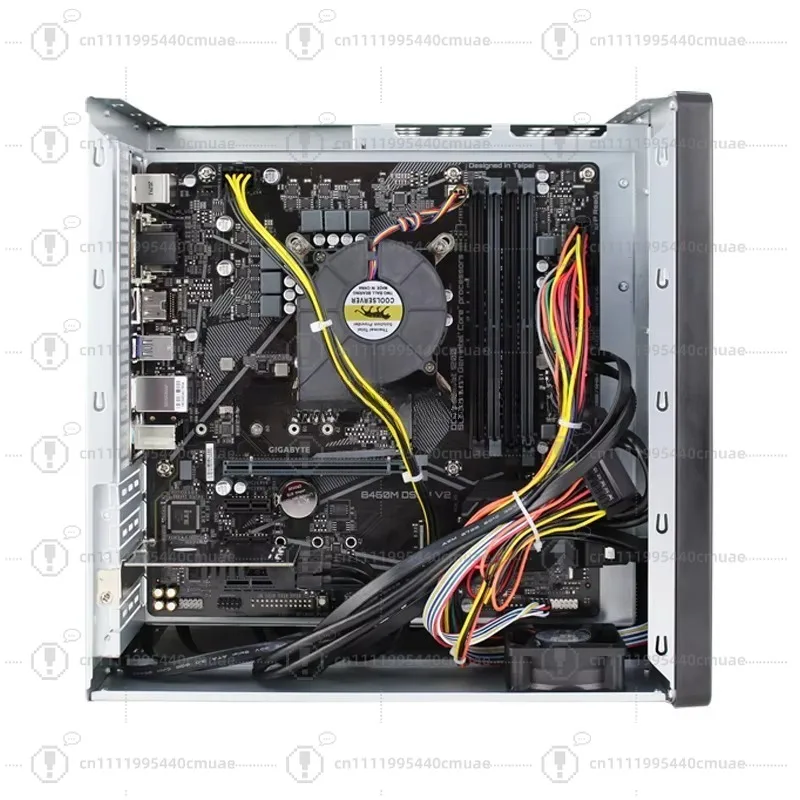 Storage Case M-ATX Tower Computer Case, Desktop Computer Case