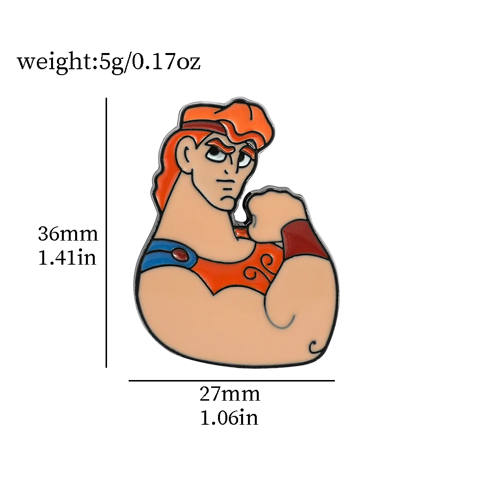 Anime Wreck-It Ralph Lapel Pins Cartoon Heracles Vanellope Von Schweetz Badges Metal Brooches for Clothes Jewelry Kids Gifts