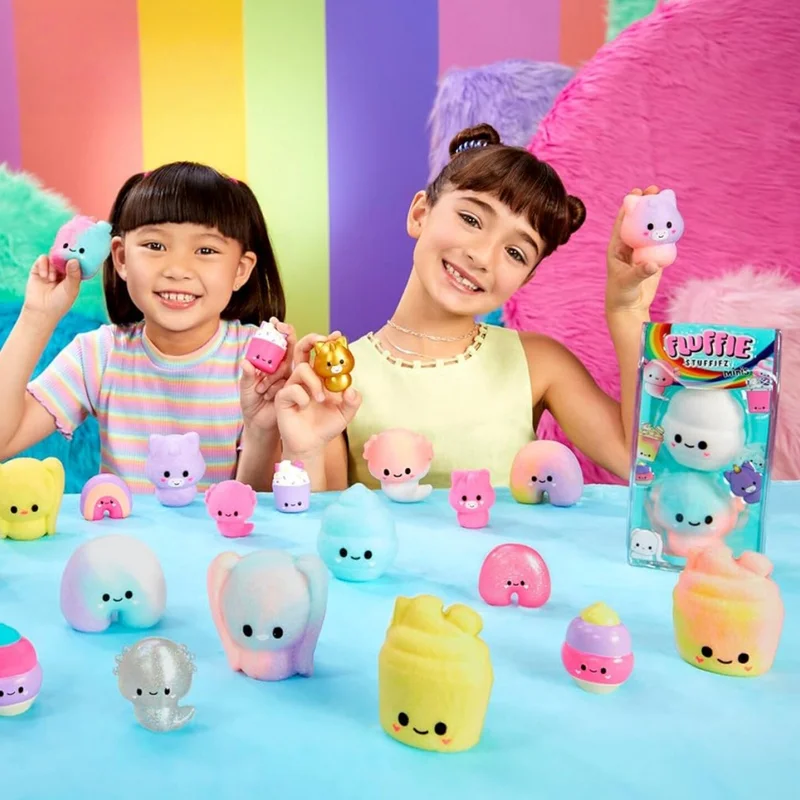 

In Stock Original Fluffie Stuffiez Candies Relieve Compression Rebound And Hair Removal Surprises Plush Toys Christmas Gifts