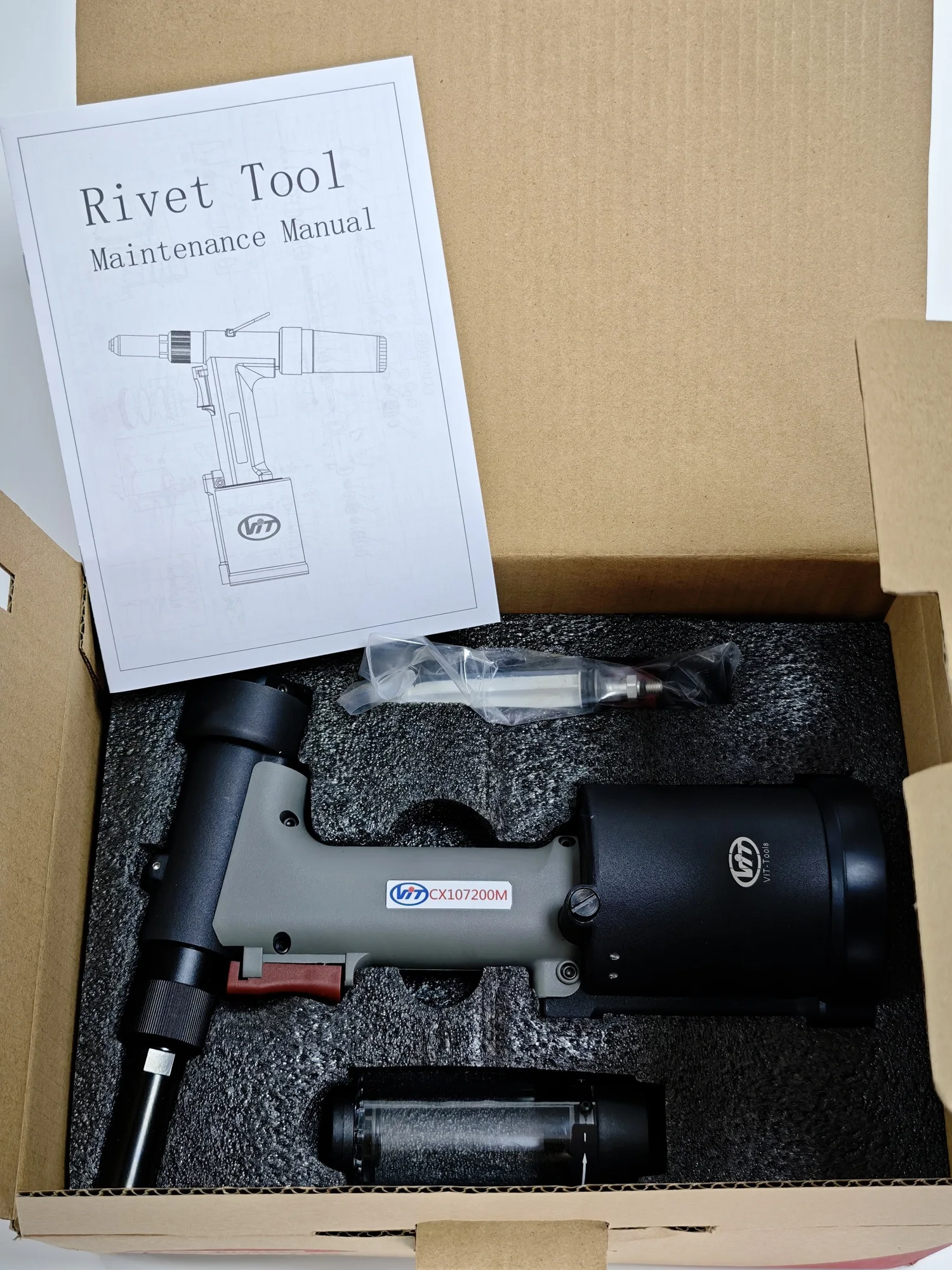 Riveteuse d'air pour une réponse précise dans les machines lourdes