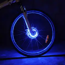 Rechargeable Bike Wheel Lights IP55 Waterproof Night Riding Cycling Road Mountain Bike Hub Spoke LED Bicycle Spoke Light