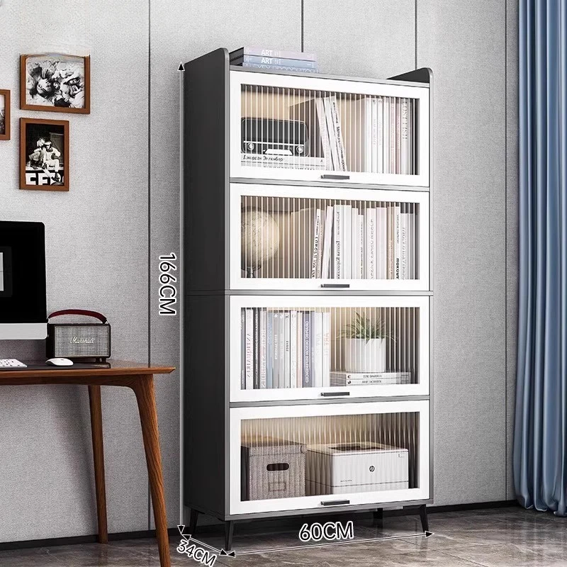 Pantry Storage Book Shelf Children Side Bedroom Filing Book Shelf Library Prateleira Para Livros Furniture Living Room BL50BS