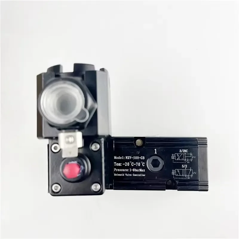 1pcs Integrated Explosion Proof CT6 Solenoid Valve NXV 500 GB AC220V DC24V Two Position Five Way Tee