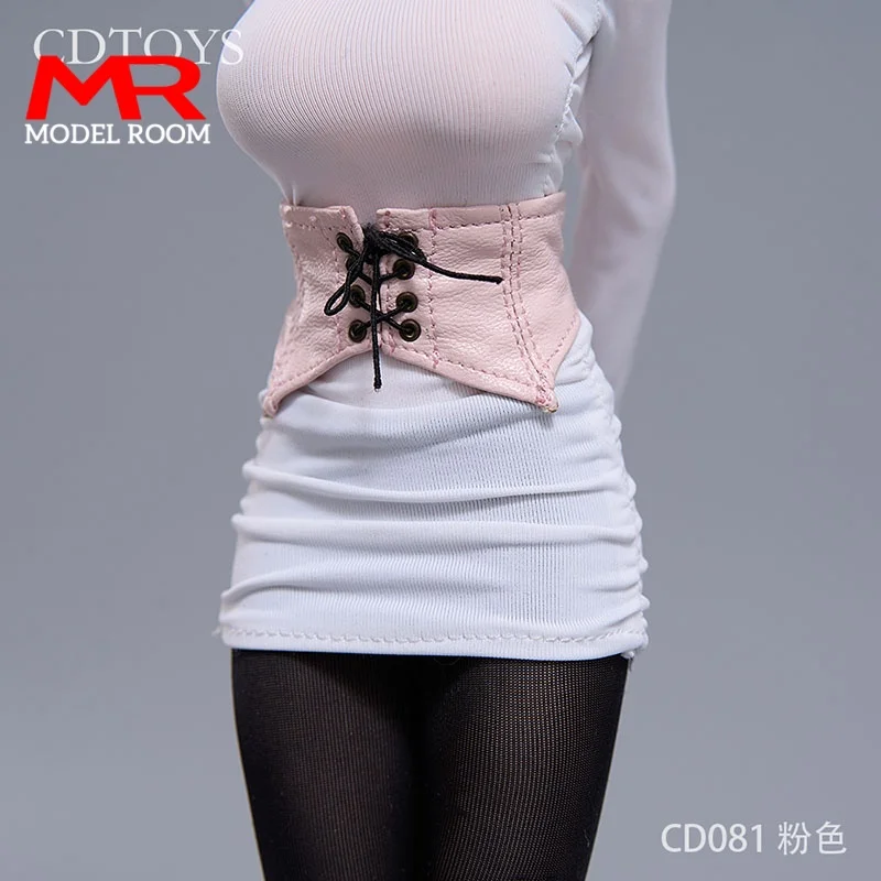Cdtoys cd081 1/6 스케일 여성 허리 커버 거들 허리띠 장식 의류 모델 맞는 12 ''군인 액션 피규어 바디 인형