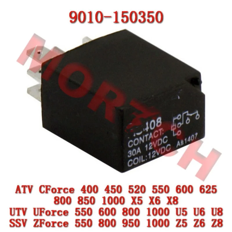 Auxiliary Relay 9010-150350 For CFMoto 450cc ATV CF1000 400 500 600 800 AU AZ ATR U Z CForce 1000 450 400 520 550 625 600 800